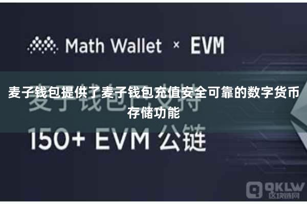 麦子钱包提供了麦子钱包充值安全可靠的数字货币存储功能