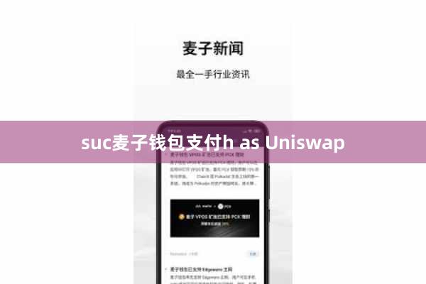 suc麦子钱包支付h as Uniswap