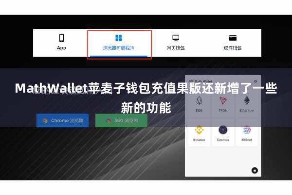 MathWallet苹麦子钱包充值果版还新增了一些新的功能